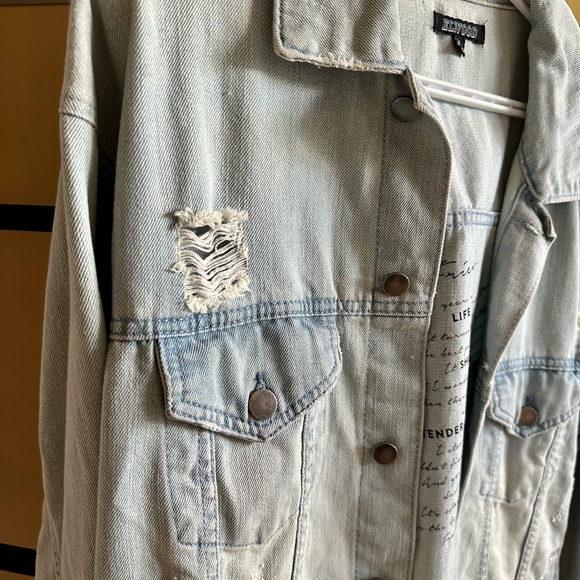 Proverbs 31 From the Dust Denim Jacket - Picture 2 of 4